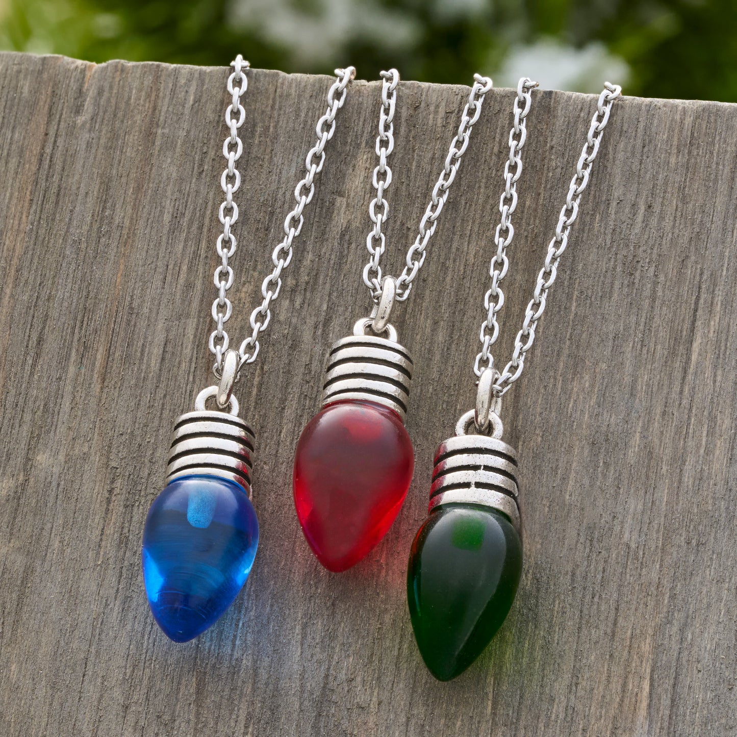 Christmas Light Necklace Bundle (Set of 3)