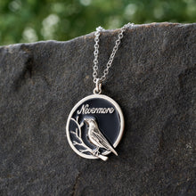 Load image into Gallery viewer, &quot;Nevermore&quot; Raven Branch Necklace