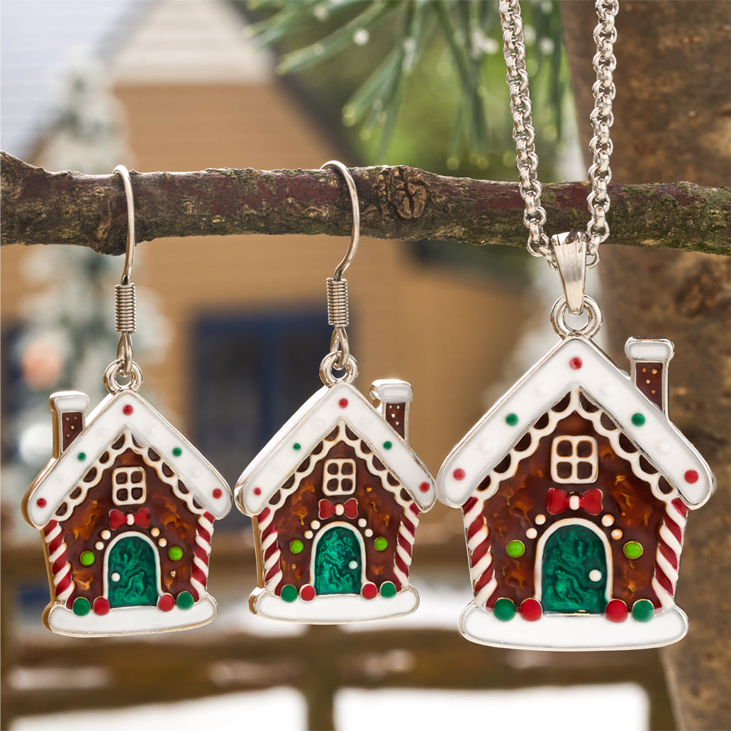 Gingerbread House Gift Set (French Hooks)