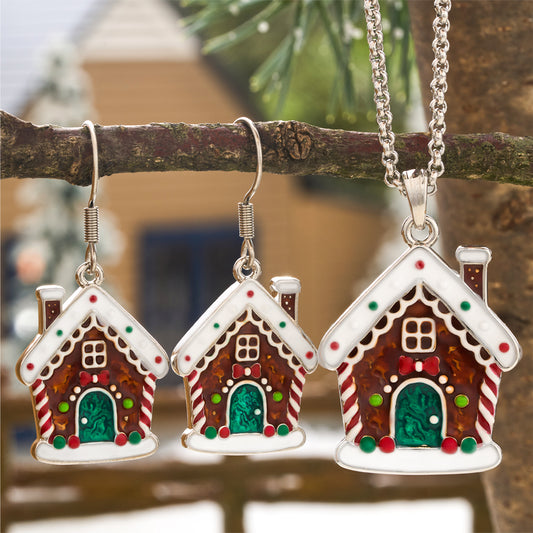 Gingerbread House Gift Set (French Hooks)