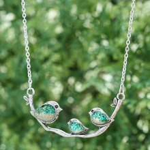 Load image into Gallery viewer, Triple Sand Birdie Branch Necklace