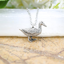 Load image into Gallery viewer, Vintage Duck Family Necklace