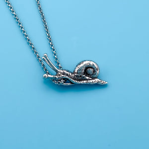 Vintage Snail Necklace